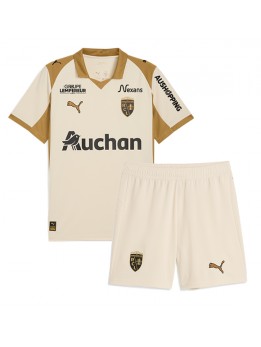 RC Lens Dječji Rezervni Dres kompleti 2025-26 Kratak Rukavima (+ kratke hlače)